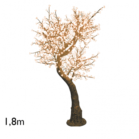Cherry Blossom tree warm light 1,8 meter with 800 IP44 24V LED Lights