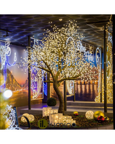 Árbol Cherry Blossom RGB de 2,8 metros con 2120 luces LED IP44 24V