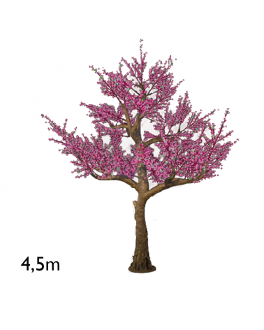 Giant Cherry Blossom tree pink of 4.5 meters with 5,200 LED lights IP44 24V