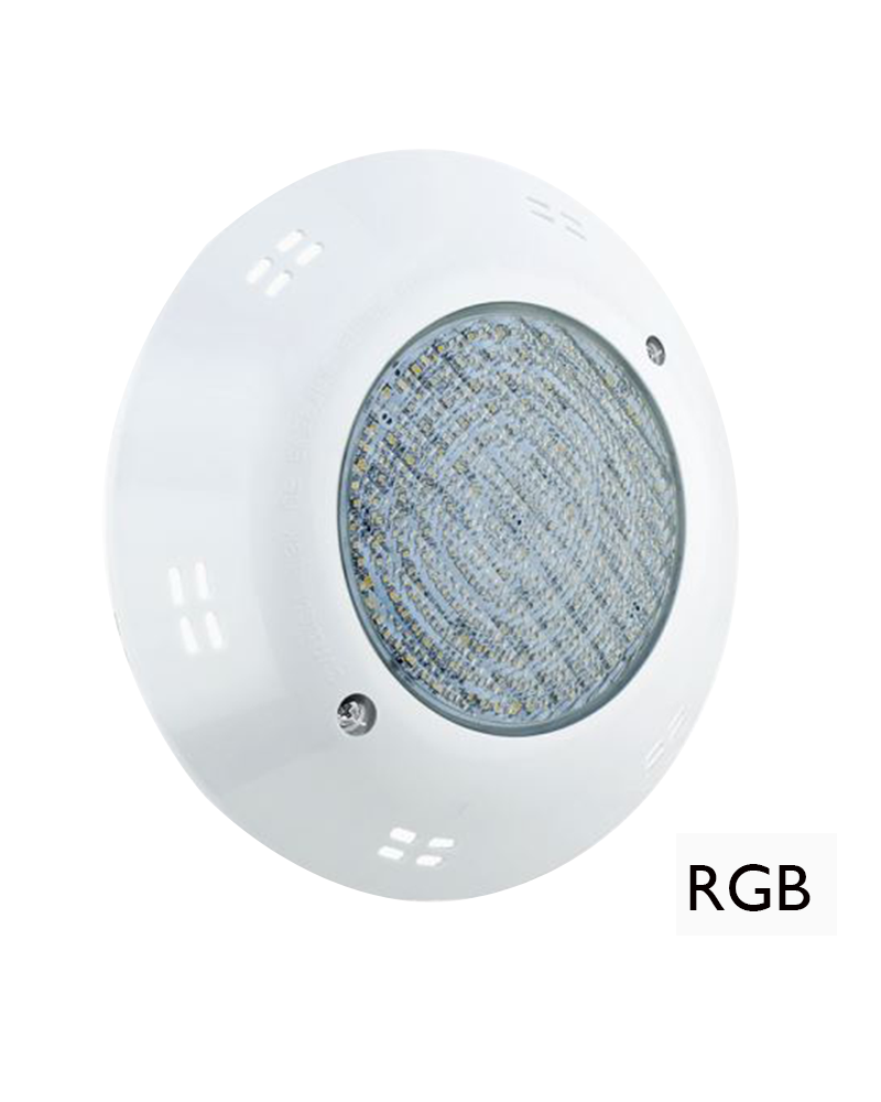 Luminaria de superficie IP68 LED 18W 12V RGB