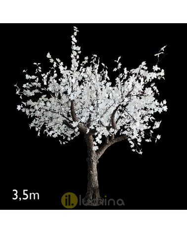 Autumn tree RGB 3,5 meter with 1664 24V IP44 LED lights