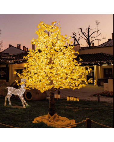 Maple tree 5 meter with 2924 24V IP44 LED lights