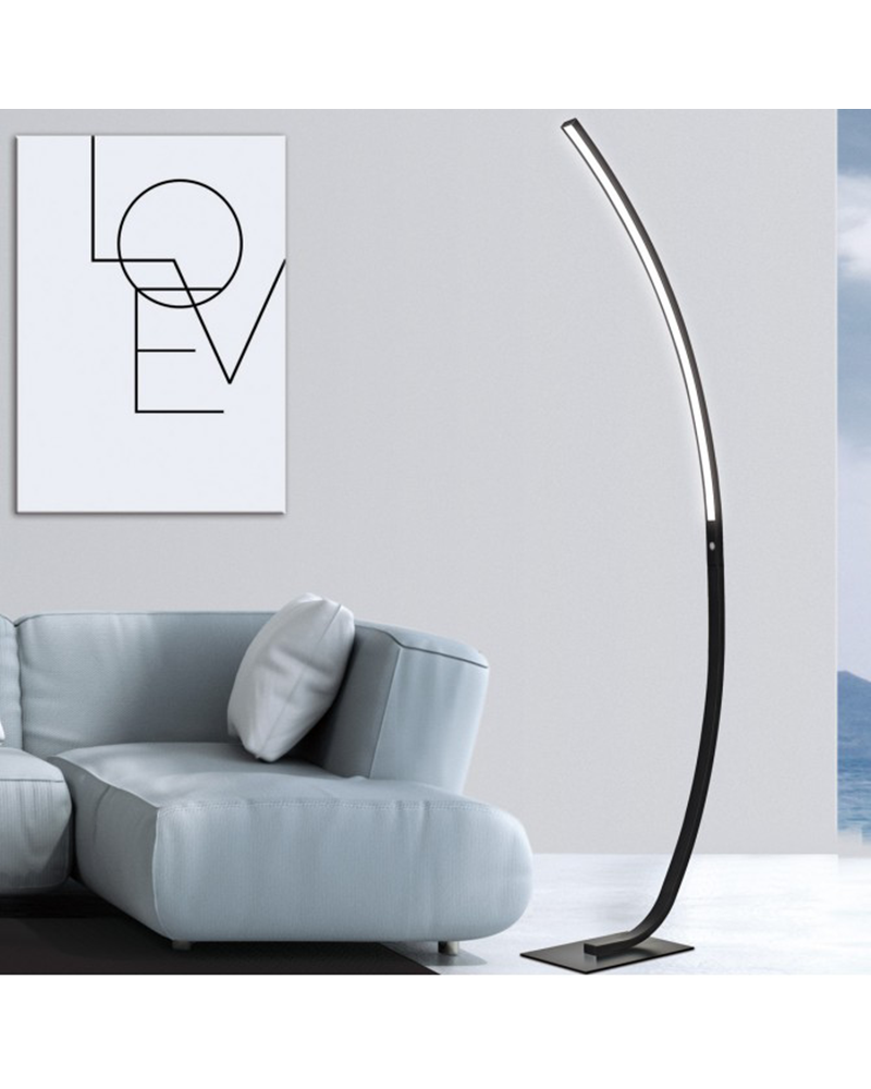 Floor lamp 146cm dimmable LED 25W 2000Lm 4000K