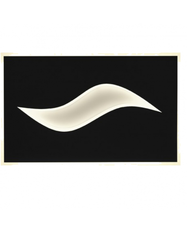 Plafón rectangular LED 24x15cm de diseño luz cálida 3000K 22W