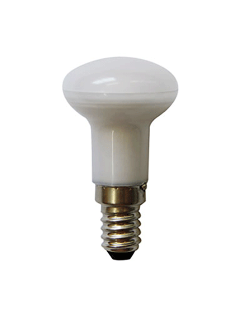 LED Reflector Bulb 39 mm. 3W E14 120º 3000K 230Lm.