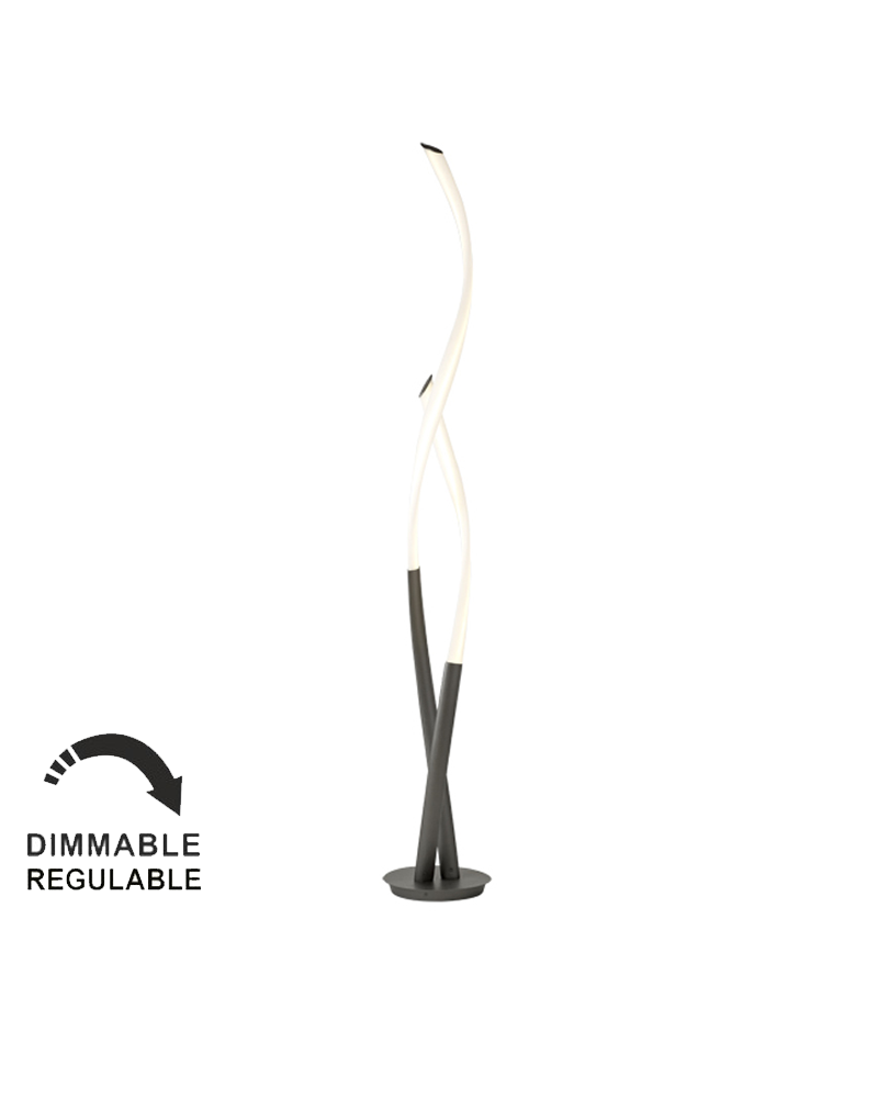 Lámpara De Pie LED Para Salón, Lámpara De Pie Con Mando A Distancia Control Mediante Aplicacion Lampara De Pie Regulable Con Temporizador 96182363