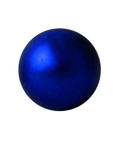 Matte blue Christmas ball