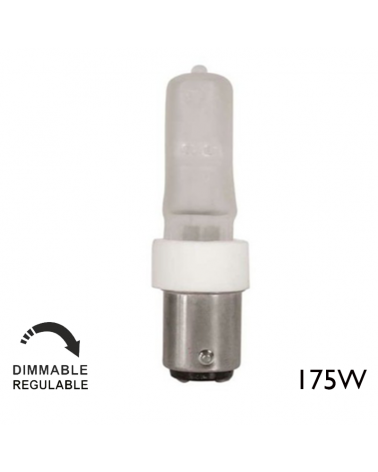 Halogen minican ECO 250W 220V Ba15d dimmable warm light