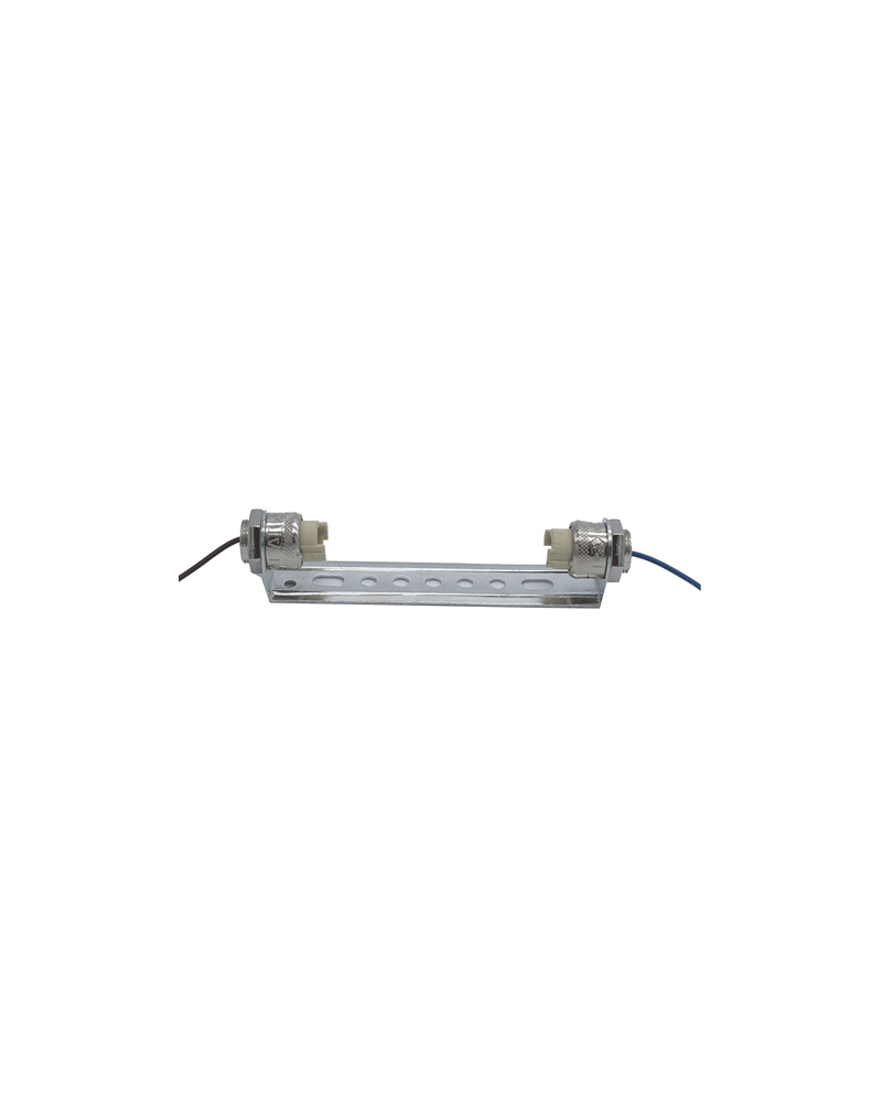 Doble casquillo R7s J118 con cable de teflón para lámparas lineales 118mm