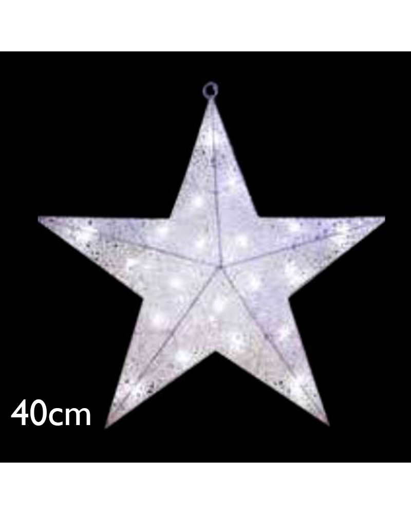 Estrella 3D LED baja tensión 24V 1,44W IP20