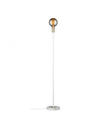 Floor lamp 120cm metal and marble 20W E27