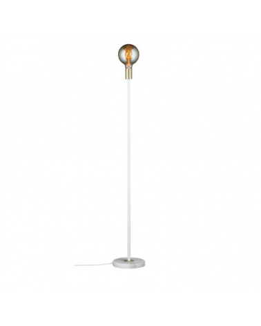 Lámpara de pie 120cm de metal y marmol 20W E27