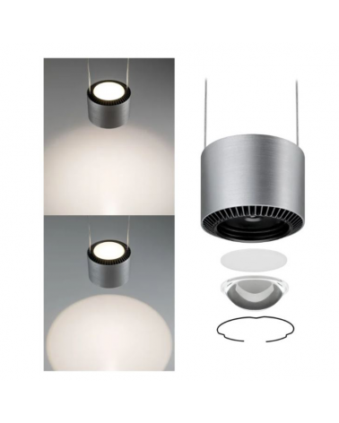 Ceiling lamp aluminum LED 8.3W-5W 2700K