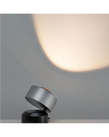 Table lamp LED 10cm aluminum 3.5W 2700K tilting