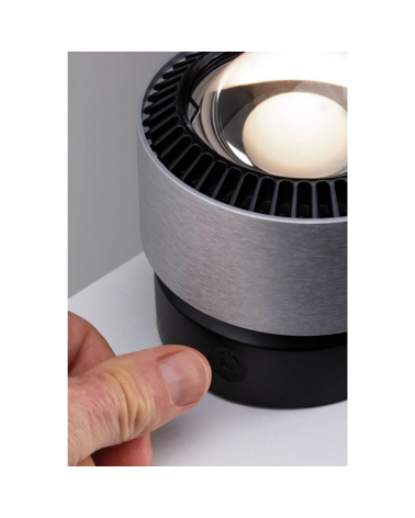 Table lamp LED 10cm aluminum 3.5W 2700K tilting