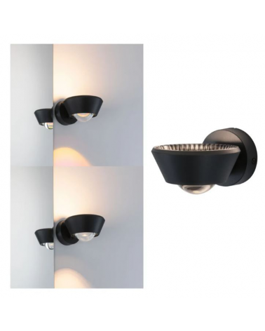 Aplique dos luces luz superior e inferior 9W-4,5W 2700K regulable