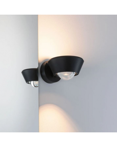 Aplique dos luces luz superior e inferior 9W-4,5W 2700K regulable