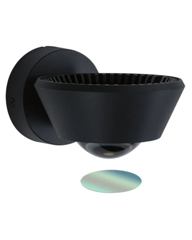 Aplique dos luces luz superior e inferior 9W-4,5W 2700K regulable