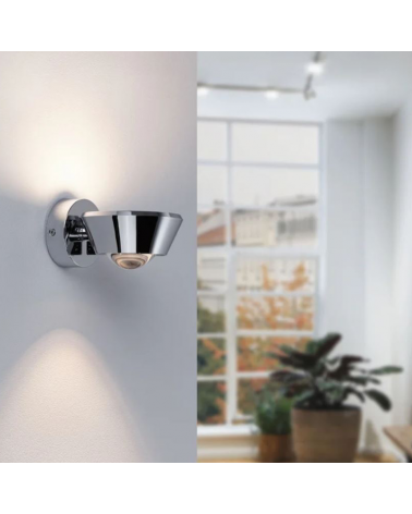 Aplique dos luces luz superior e inferior 9W-4,5W 2700K regulable