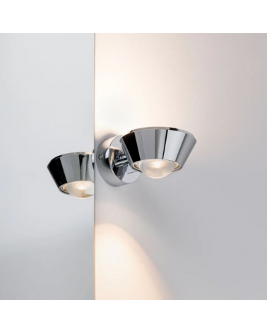 Wall light two lights top and bottom light 9W-4.5W 2700K dimmable