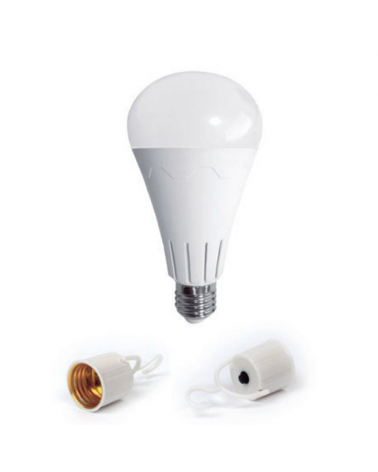 Standard LED Bulb 9W E27 4000K With built-in battery