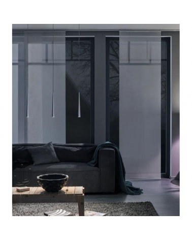 Lámpara de techo LED 3 focos de metal y acabado aluminio 21W 2700K