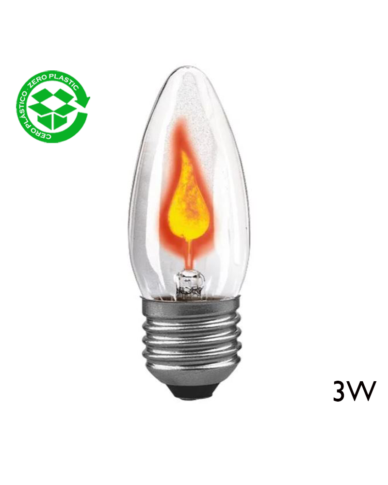 Oscillating Candle Bulb 3W E27 230V