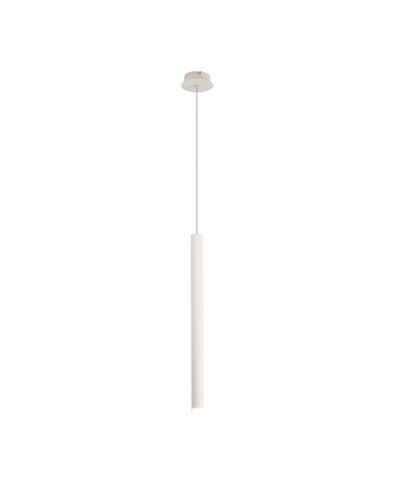 Lámpara de techo colgante LED pantalla tubo diferentes acabados 6W 3000K