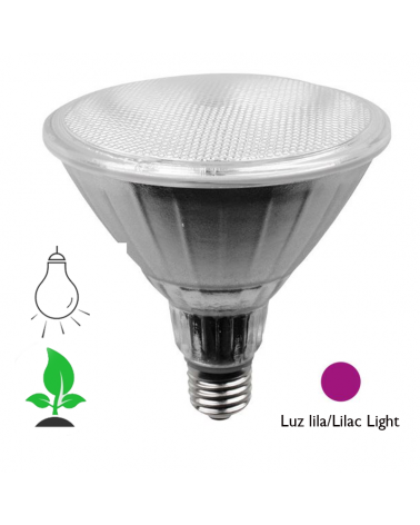 PAR38 LED light bulb special lilac growth plants 13W E27