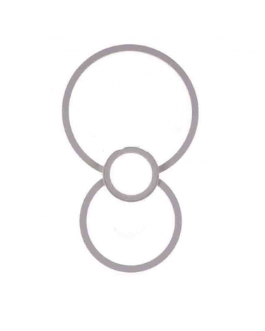 LED wall light 43cm aluminum 24W 3000K