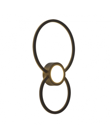 Aplique de pared LED 43cm de aluminio 24W 3000K