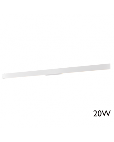 LED outdoor wall light 144cm 20W 3000K aluminum IP54