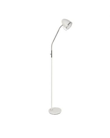 Vintage white style metal floor lamp 155cm E27 15W