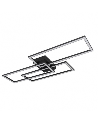 Ceiling lamp 90cm LED made of acrylic metal and aluminum 58W DIMMABLE Compatible with Alexa