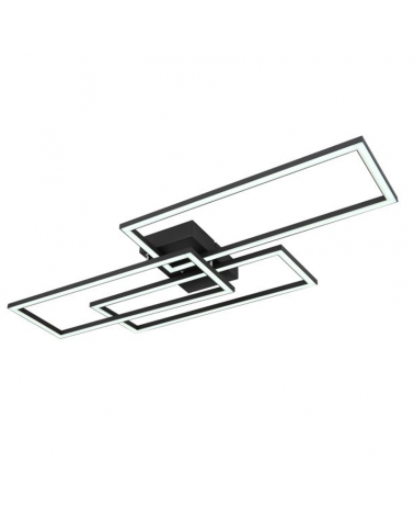 Ceiling lamp 90cm LED made of acrylic metal and aluminum 58W DIMMABLE Compatible with Alexa