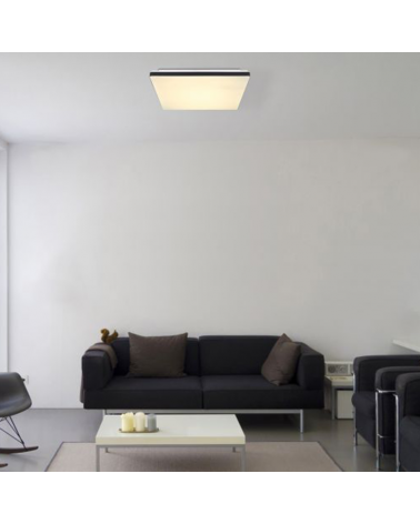 Ceiling lamp 49.5cm LED acrylic and metal 24W DIMMABLE Compatible with Alexa