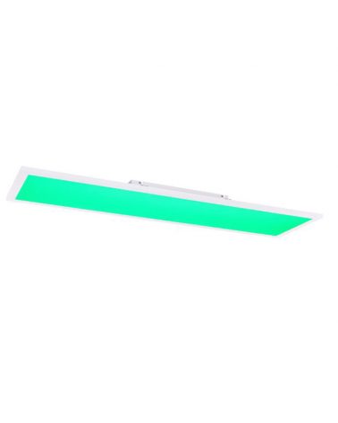 LED ceiling lamp 120cm plastic and aluminum 48W DIMMABLE Compatible with Alexa