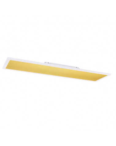 LED ceiling lamp 120cm plastic and aluminum 48W DIMMABLE Compatible with Alexa