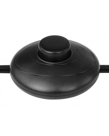 Lámpara de pie rústica con pantalla 40cm cuerda de cáñamo E27 40W 147cm de altura