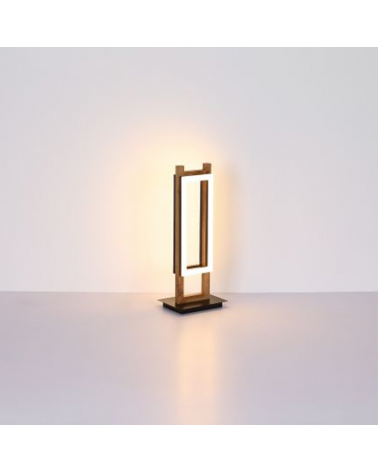 LED Wall light 45cm made of metal, plastic and wood 10W 3000K