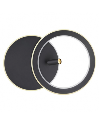 Plafón techo 69,5cm LED 50W REGULABLE CCT y RGB 7W con un foco GU10 de metal y acrílico