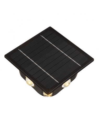 Aplique de Pared Exterior Solar LED 13,1cm con 6 haces de luz