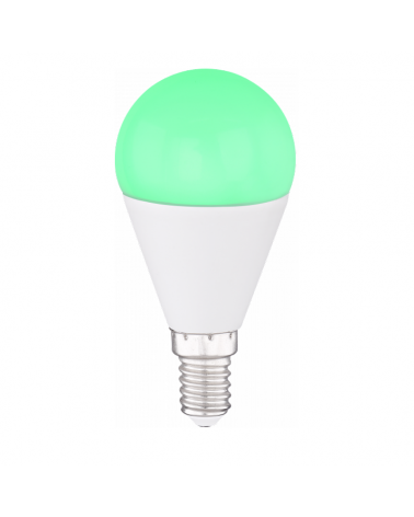 Bombilla inteligente multicolor compatible Alexa LED Estándar 5W E14