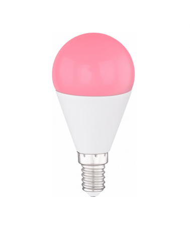 Bombilla inteligente multicolor compatible Alexa LED Estándar 5W E14