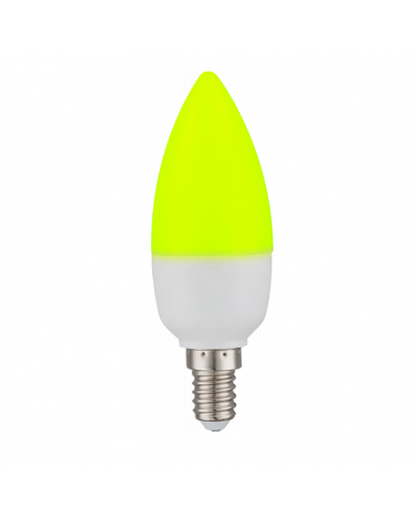 Multicolor Smart Bulb Alexa Compatible LED Candle 5W E14