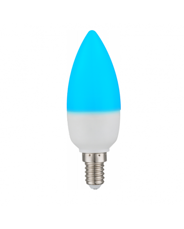 Multicolor Smart Bulb Alexa Compatible LED Candle 5W E14
