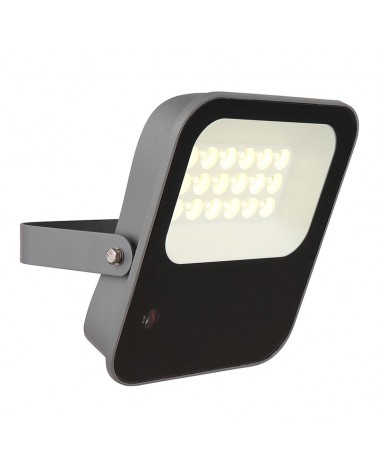 Foco solar de 800Lm con placa con mando a distancia regulable IP65 cable de 3m