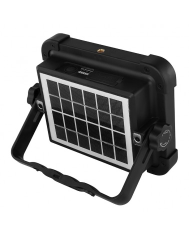 Foco solar de 1000Lm USB dos pasos de luz regulablescon mando a distancia regulable IP44