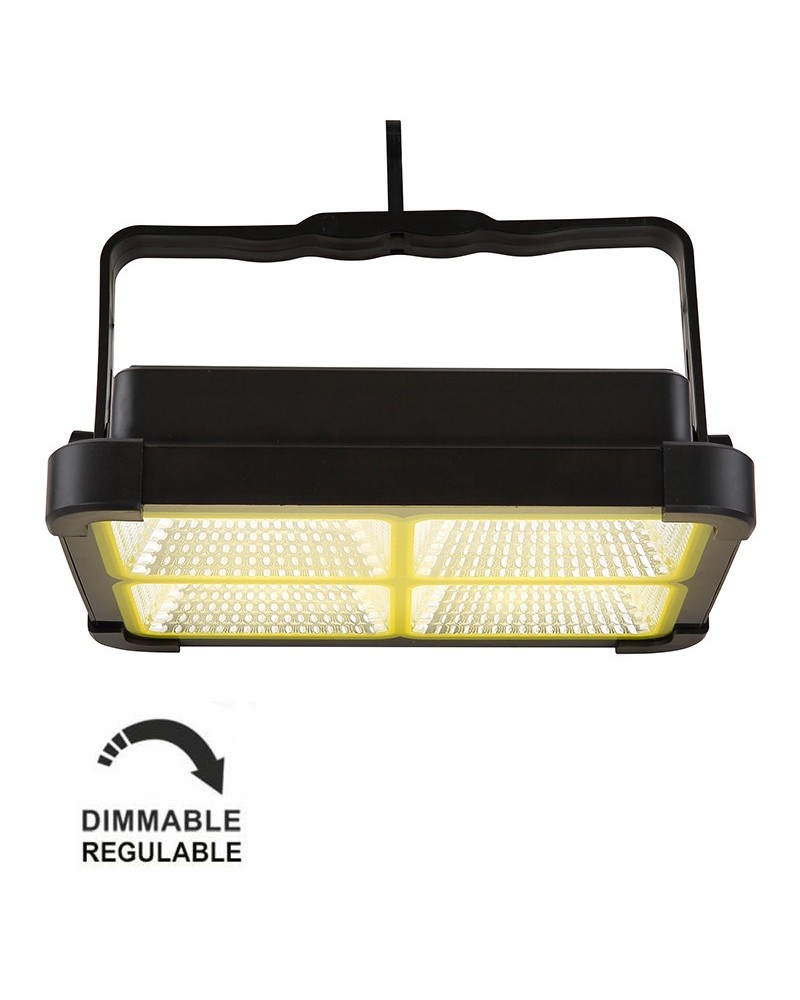 2500Lm USB solar spotlight two adjustable light steps with adjustable remote control IP44