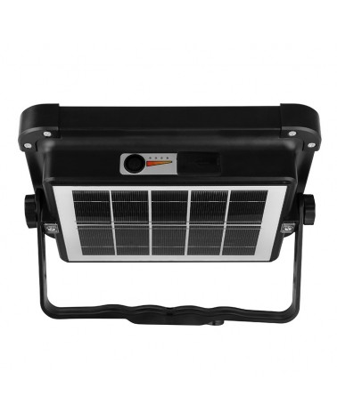 Foco solar de 2500Lm USB dos pasos de luz regulablescon mando a distancia regulable IP44